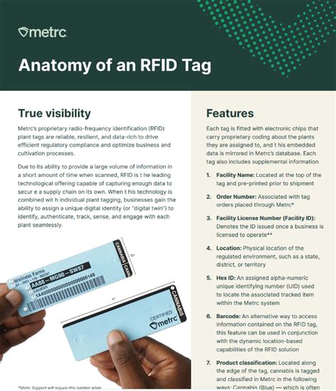 metrc rfid reader|rfid tags METRC.